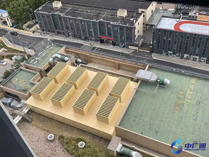 風冷熱泵機組降噪治理